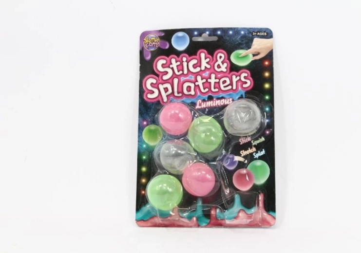 Balle antistress à presser « gniotek » (lot de 6 pièces)