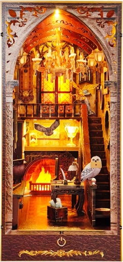 Serre-livres puzzle 3D – maison magique