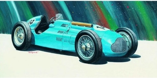 Modèle de voiture TALBOT-LAGO Grand Prix 1949