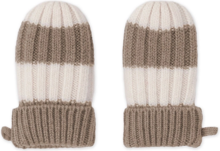 Gants en mérinos Lodger Stripe Buffalo 0–12 mois