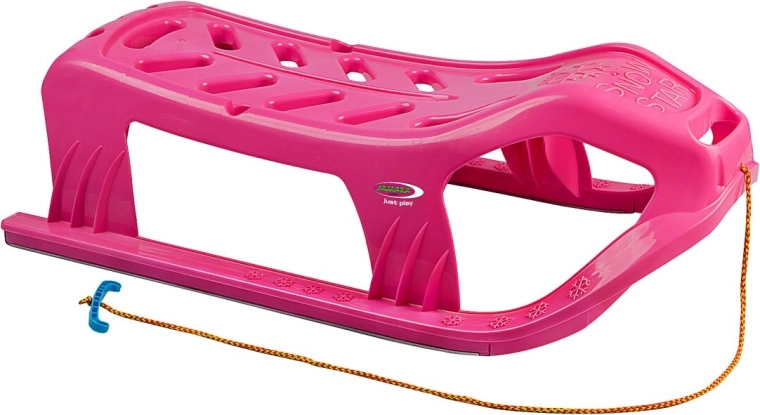 Luge pour enfants Snow Play Snow-Star 90 cm rose