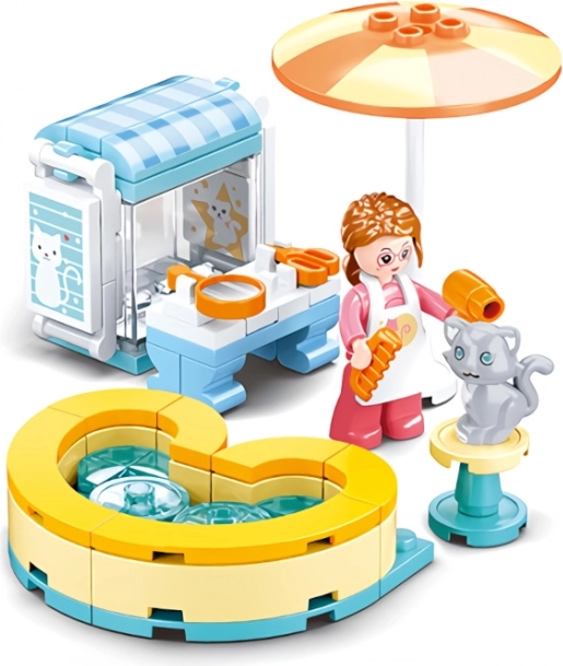 Sluban Girls Dream salon pour chats set de construction