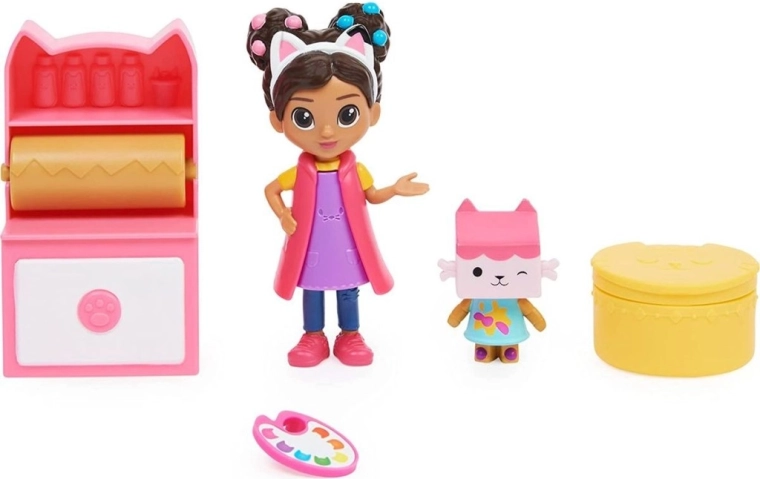 Gabby’s Dollhouse petit coffret de jeu atelier d’art