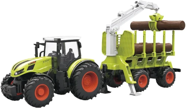 Tracteur forestier radiocommandé Buddy Toys