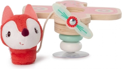 Lilliputiens - avion à bascule avec renard Alice