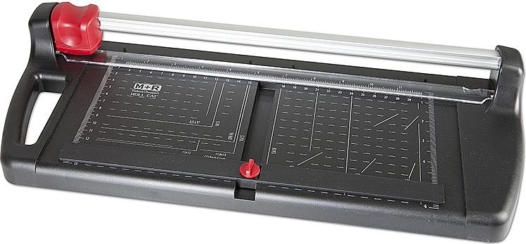 Massicot rotatif M+R A4, plastique, noir