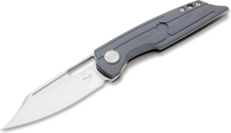Couteau de poche Böker Plus HEA Hunter, G10 bleu, acier D2