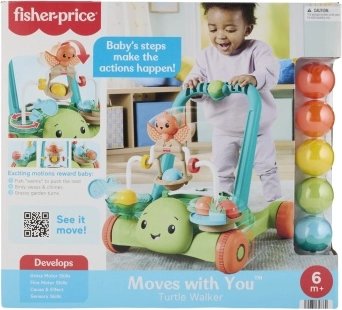 Trotteur interactif tortue Fisher-Price