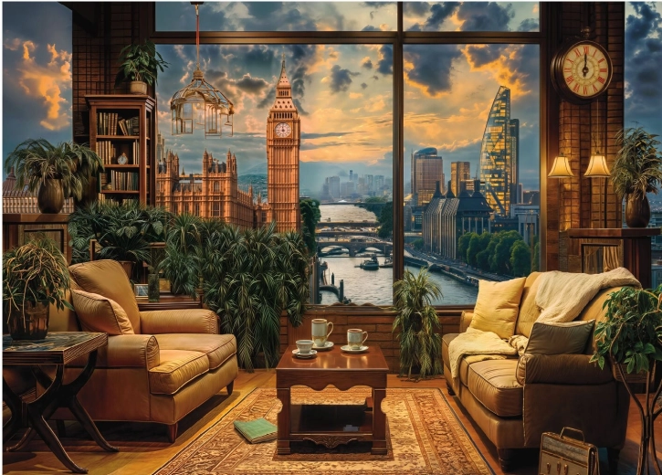 Puzzle DINO Londres peint 3000 pièces