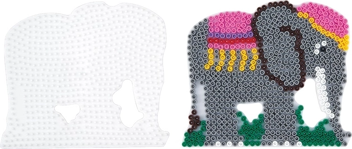 Plaque Hama Midi pour perles à repasser – éléphant