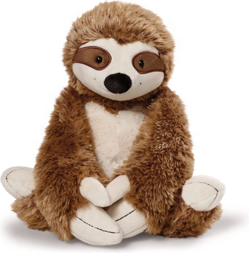 Paresseux en peluche 25 cm avec fermeture velcro - 1 pièce