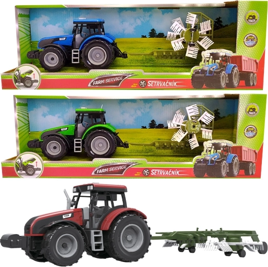 Tracteur avec remorque 1:32