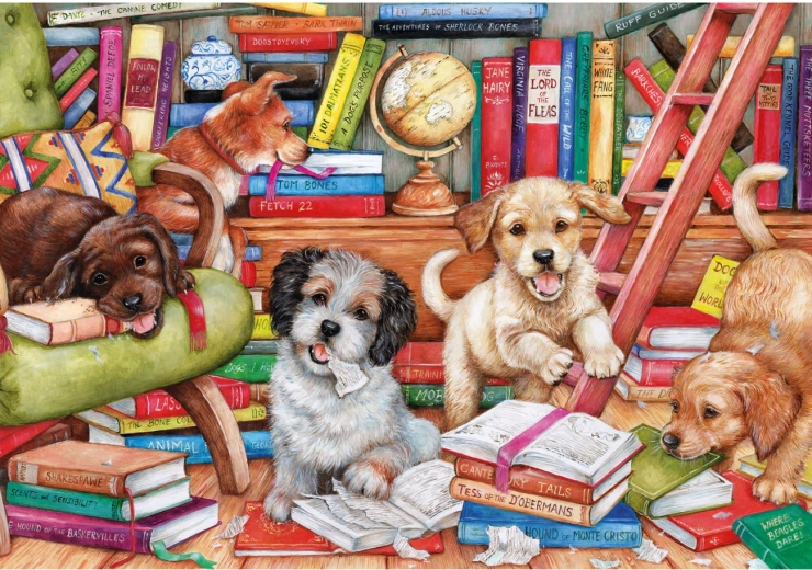 Puzzle Histoires de chiens 1000 pièces GIBSONS