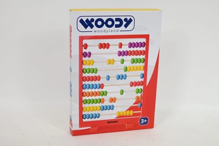 WOODYLAND Boulier en bois avec cadre rouge