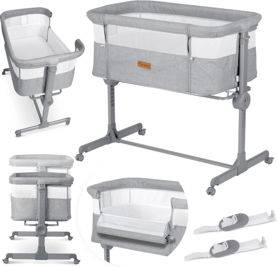 Lit cododo Nukido avec matelas gris