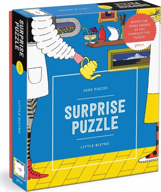 Puzzle surprise Petit Bistro 1000 pièces