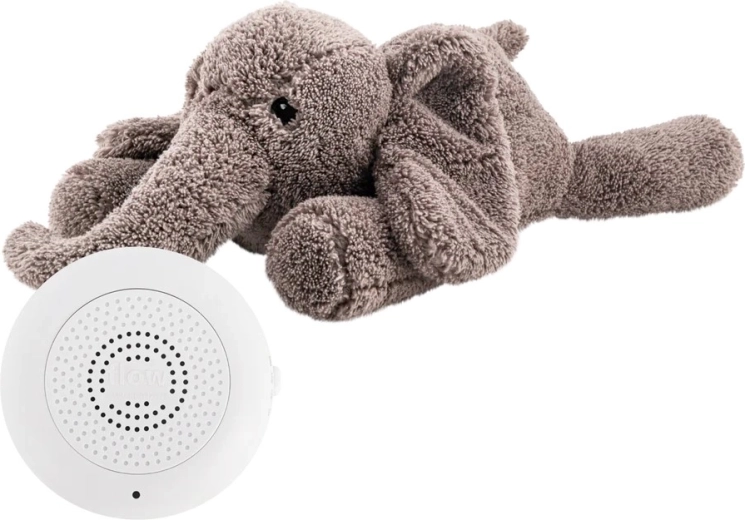 Peluche éléphant Flow avec battements de cœur George Grey