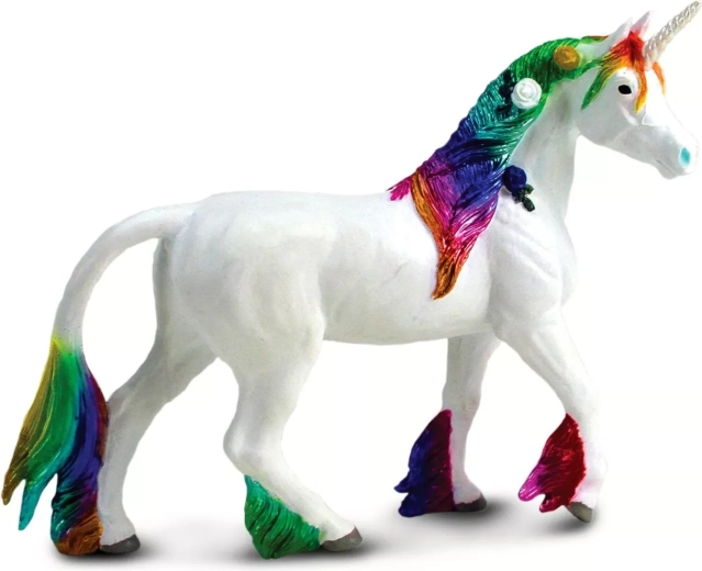 Safari Ltd. figurine de licorne arc-en-ciel