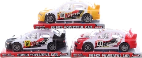 Voiture de sport à rétrofriction - 1 pièce