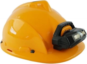 Casque de travail PLEJO avec lampe amovible