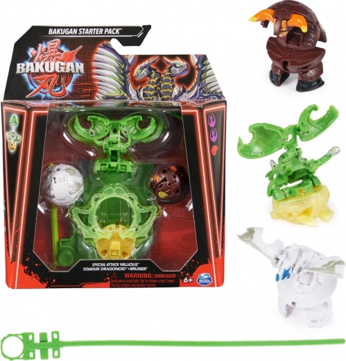 Bakugan coffret de démarrage Attaque Spéciale Nillious Solid