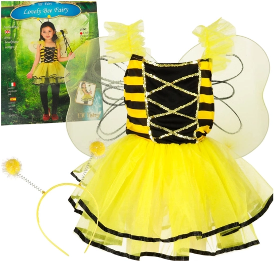 Costume d'abeille pour enfants avec accessoires