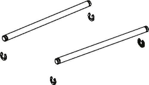 Vis de bras de direction avant Jamara BL8 (2 pièces)