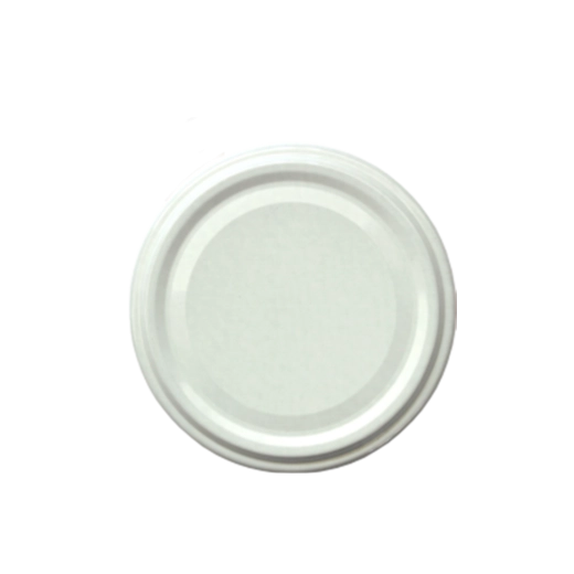 Lot de couvercles métalliques noirs 53 mm – 20 pièces