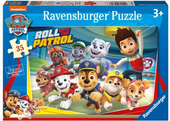 Puzzle Ravensburger Pat' Patrouille – Équipe de choc (35 pièces)