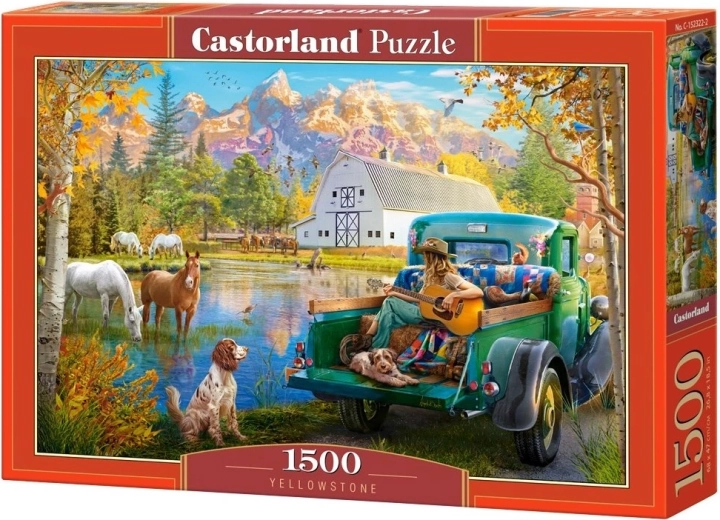Puzzle Castorland Yellowstone 1500 pièces
