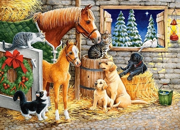 Puzzle 300 pièces Gathering Friends