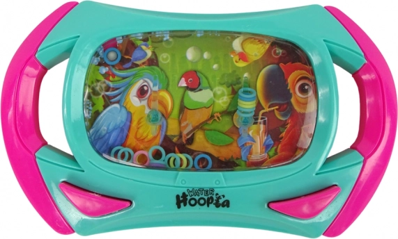 Jeu d'eau d'adresse Perroquets console verte