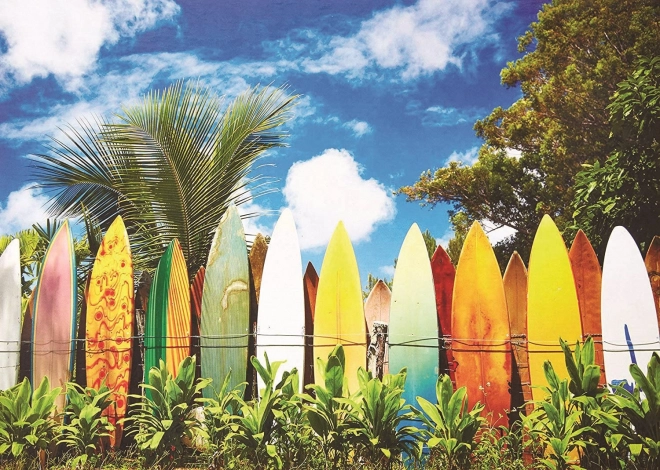 Puzzle Paradis du surf 1000 pièces EUROGRAPHICS