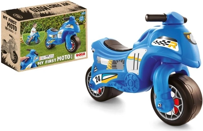 DOLU ma première moto bleue