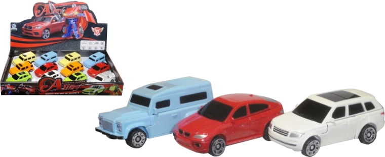 Auto robot – petite voiture en plastique se transformant en robot