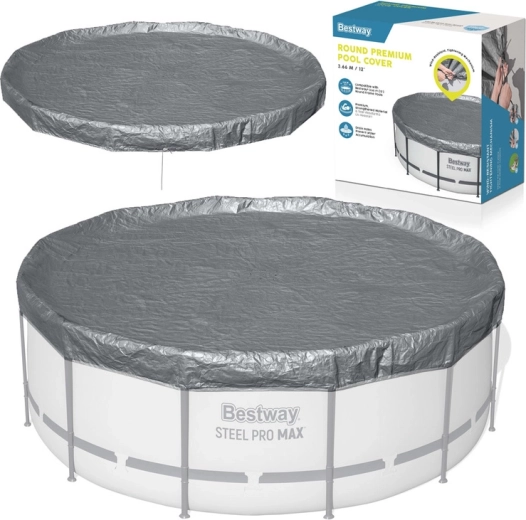Bâche de couverture premium Bestway pour piscine 366 cm