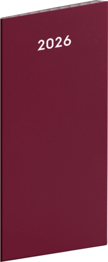 Notique Agenda de poche bordeaux 2026