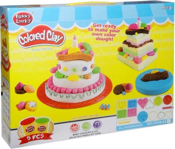 Pâte à modeler – kit de création de gâteaux