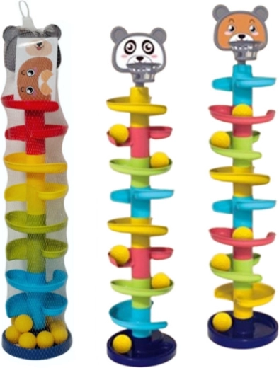 Tour de motricité avec billes pour tout-petits