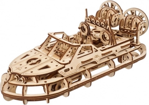 Ugears Puzzle mécanique 3D en bois – Véhicule tout-terrain à chenilles