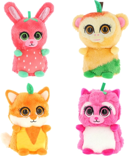 Papillon en peluche parfumé 14 cm – 4 modèles