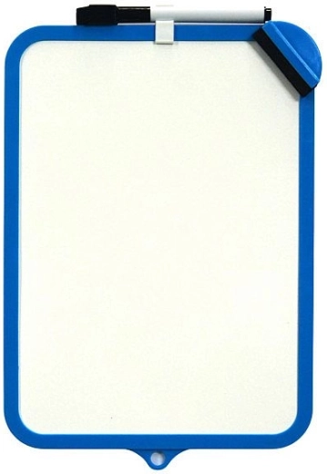 Ardoise effaçable double face CONCORDE 19 × 29 cm bleu