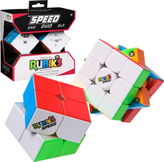 Ensemble de cubes RUBIK’S Speed Duo 3x3 et 2x2