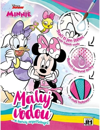 Peins avec de l’eau A4 Minnie