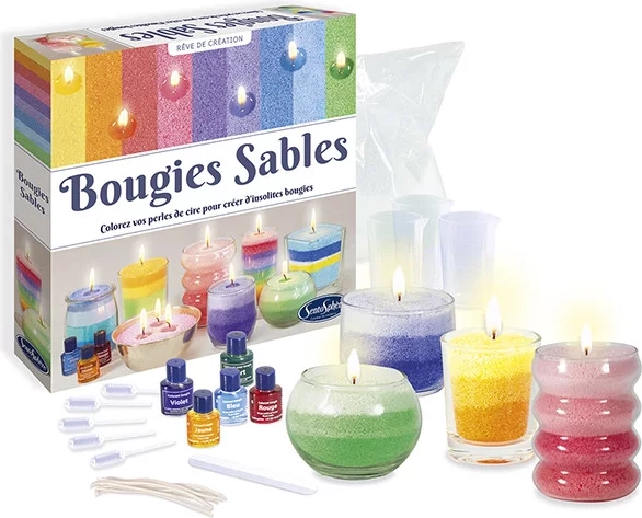 Sentosphere fais-le toi-même – bougies de sable