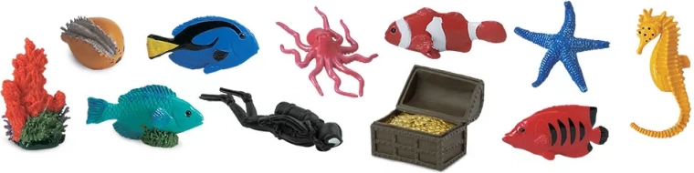 Safari Ltd. ensemble de figurines miniatures récif corallien
