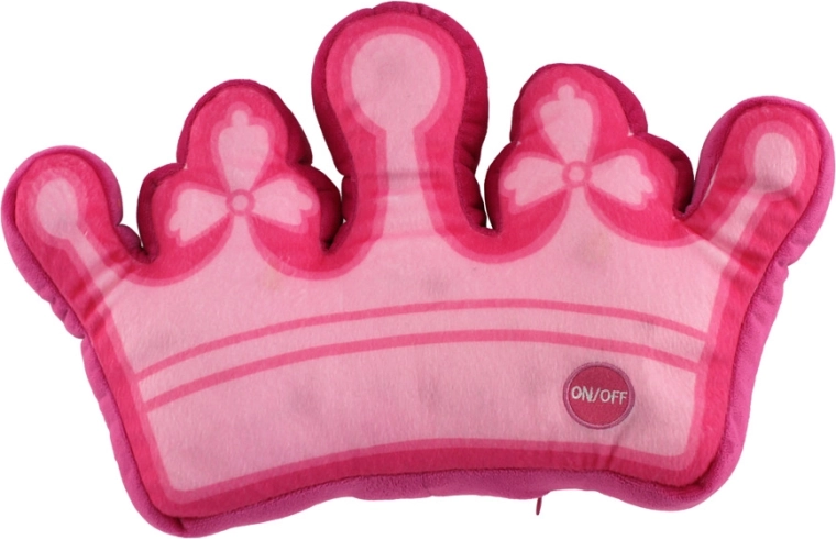 Coussin lumineux en forme de couronne