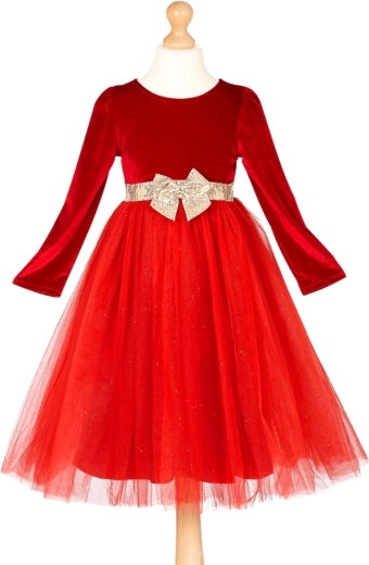 Souza! Robe de cérémonie pour enfant Amarilla rouge, 8–10 ans