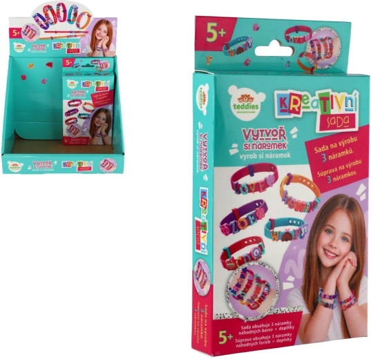 Kit créatif pour fabriquer des bracelets dans une boîte