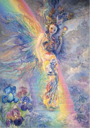 Puzzle Iris, gardienne de l’arc-en-ciel – 1500 pièces